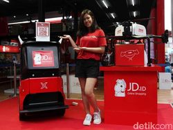Canggih! Ada Drone Buat Kirim Barang di JIExpo