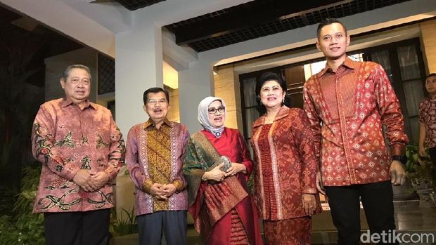 JK Tegaskan Tak Ada Bahas Koalisi di Pertemuan dengan SBY