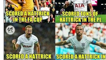 Banyak hattrick telah ditorehkan Kane. Foto: istimewa