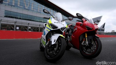Ducati Panigale V4 Jadi Motor Polisi