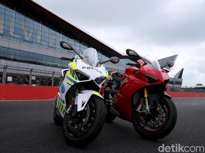 Ducati Panigale V4 Jadi Motor Polisi