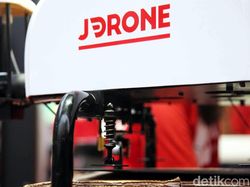 Canggih! Ada Drone Buat Kirim Barang di JIExpo