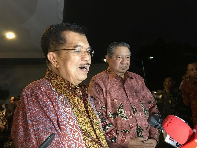 JK soal Isi Pertemuan dengan SBY: Kekeluargaan, Bahas Cucu JK soal Isi Pertemuan dengan SBY: Kekeluargaan, Bahas Cucu