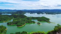 Namanya kawasan eksotis ini adalah Ulu Kasok. Berada di Desa Pulau Gadang, Kecamatan XIII Koto Kampar, Kabupaten Kampar, Riau. (jrandaaa/Instagram)