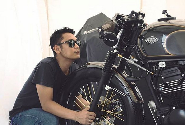 Motor modifikasi Katros Garage. Foto: Instagram/Katros Garage Motor modifikasi Katros Garage. Foto: Instagram/Katros Garage