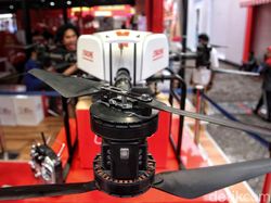 Canggih! Ada Drone Buat Kirim Barang di JIExpo