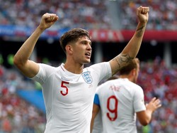 John Stones. Selain sudah mencetak dua gol di Piala Dunia 2018, Stones juga menjadi pilar lini belakang Inggris yang kini lebih banyak memainkan bola dari belakang dibandingkan sebelumnya. Ia menuntaskan 319 operan dari 339 percobaan di ajang ini. (Foto: Matthew Childs/Reuters)