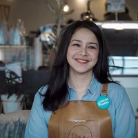  Wanita yang juga akrab dipanggil Gaby ini merupakan barista di Kedai Kopi Dua, Cipete, Jakarta Selatan.  Foto: Instagram @gabriellakf