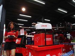 Canggih! Ada Drone Buat Kirim Barang di JIExpo