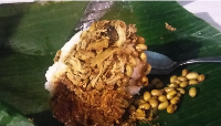 Nasi Puyung khas Lombok (Yudhistira/detikTravel)