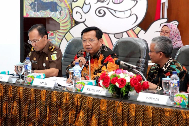 DPD Pesan Awasi Rekapitulasi Suara pada Pilkada Serentak DPD Pesan Awasi Rekapitulasi Suara pada Pilkada Serentak