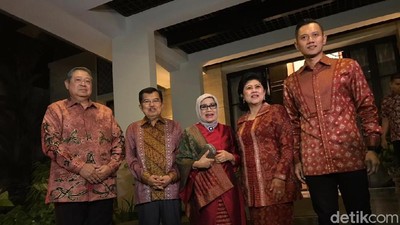 Foto: Pertemuan Kekeluargaan SBY-JK