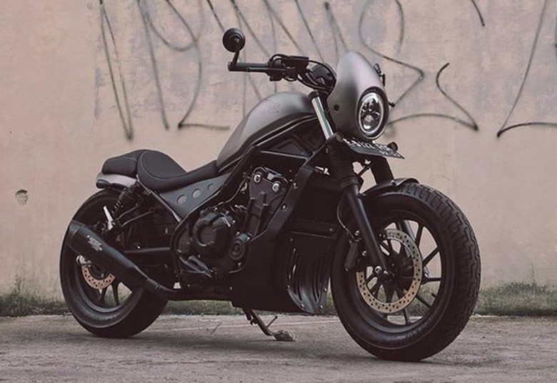 Motor modifikasi Katros Garage. Foto: Instagram/Katros Garage Motor modifikasi Katros Garage. Foto: Instagram/Katros Garage