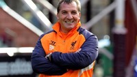 Mantan pemain bola, Brendan Rodgers juga memiliki gigi yang kuning dan tidak rata. Foto: Getty Images