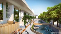 Dijuluki Koridor Hijau Taichung, proyek ini akan menggunakan kembali rel bekas yang melintasi pusat kota Taichung dan membentang lebih dari satu mil panjangnya. Istimewa/Inhabitat.