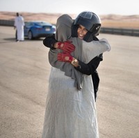 Mengendarai Formula One adalah mimpi besar saya dan apa yang sapa pikir mungkin, kata Aseel dalam pernyataan tertulis. Foto: Getty Images