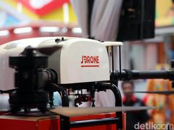 Canggih! Ada Drone Buat Kirim Barang di JIExpo