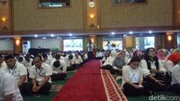 Suasana halalbihalal pegawai Kemensos