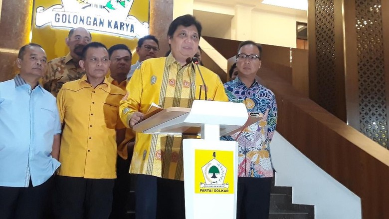JK Jadi Pihak Terkait Gugatan Cawapres, Ini Kata Airlangga JK Jadi Pihak Terkait Gugatan Cawapres, Ini Kata Airlangga