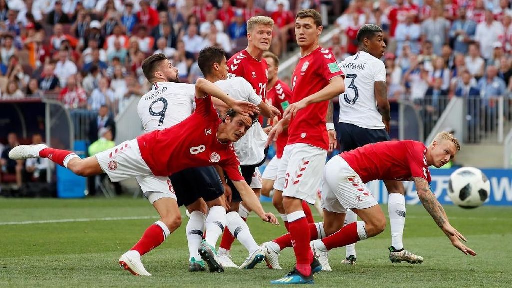 Denmark Vs Prancis, Laga Aib Piala Dunia 2018 Denmark Vs Prancis, Laga Aib Piala Dunia 2018