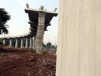 Fakta Seputar LRT Dibangun Pakai Tiang Tinggi-tinggi