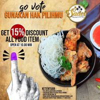 Tunjukkan Jari Bertinta, Bisa Dapat Diskon di 5 Tempat Makan di Bandung 