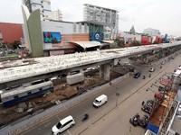 Fakta Seputar LRT Dibangun Pakai Tiang Tinggi-tinggi