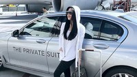 Bukan Syahrini namanya jika tak menggunakan fasilitas kelas atas. Dok. Instagram/princessyahrini