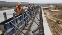 Jalur ini menghubungkan kota Datong di Provinsi Shanxi dan Zhangjiakou di Provinsi Hebei. Istimewa/Xinhuanet.
