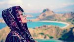Foto: Saat Siti Badriah Nikmati Labuan Bajo