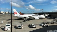 Japan Airlines, maskapai penerbangan dari Jepang ini menempati peringkat ke-10 (Dina Rayanti/detikTravel)