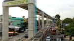 Dikritik Fahri Hamzah, Ini Lho Penampakan Tiang-tiang LRT