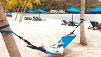 Dari hashtag yang dicantumkan BCL di caption Instagramnya, mereka sekeluarga berlibur ke Langkawi. (bclsinclair/Instagram)