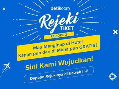 Rejeki Tiket Datang Lagi, Bagi-bagi Voucher Hotel Gratis! Rejeki Tiket Datang Lagi, Bagi-bagi Voucher Hotel Gratis!