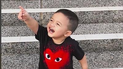 Potret Tertawanya Anak Bungsu Ashanty Ini Bikin Meleleh Deh