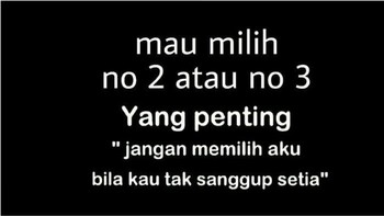 Eh kok jadi nyanyi lagu Anang. (Foto: Internet)