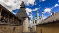 Masjid Kul Sharif dilihat dari kejauhan (Visit Tatarstan)