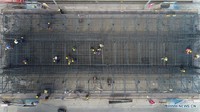 Ini adalah penampakan pembangunan jalur kereta cepat rute Gansu-Ningxia seksi Yinchuan-Xian, yang juga berada di sisi Utara China pada 23 Juni 2018 lalu. Istimewa/Xinhuanet.