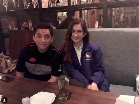 Akhir-akhir ini Nafa lebih sering aktif dalam kegiatan politik dan tergabung dalam sebuah partai. Dok. Instagram/nafaurbach