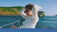 Prilly mengunggah foto-foto dan video liburannya bersama sang adik, sahabat serta kekasihnya itu. Dok. Instagram/prillylatuconsina96