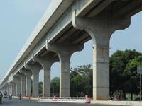 Fakta Seputar LRT Dibangun Pakai Tiang Tinggi-tinggi