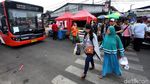 Geliat Pedagang Jalan Jatibaru Tanah Abang Usai Lebaran