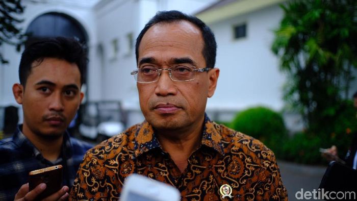 Menteri Perhubungan Budi Karya Sumadi/Foto: Andhika Prasetia-detikcom Menteri Perhubungan Budi Karya Sumadi/Foto: Andhika Prasetia-detikcom