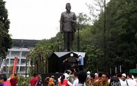 Patung Soekarno Hiasi Kawasan SUGBK