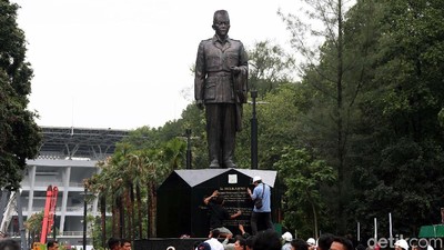 Patung Soekarno Hiasi Kawasan SUGBK