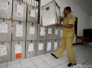 Pendistribusian Logistik Pemilu di Kota Depok