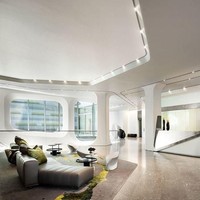 Desain apartemen yang terkesan futuristik, dengan sedikit sentuhan avant garde. Foto: Dok. Corcoran