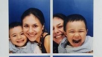 Banyak netizen yang memuji kecantikan Shaloom yang tampak sedari kecil. Dok. Instagram/sharazaaa