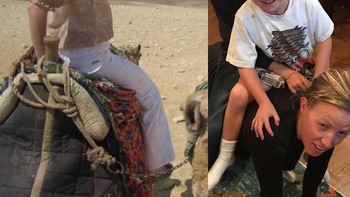 Dulu menaiki onta, sekarang menjadi onta anak-anak. Foto: instagram.com/gottoddlered/