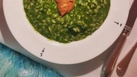 Jangan lupa cicip hidangan Green Risotto yang cocok untuk menu makan malam spesial Anda. Foto: Istimewa